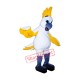 White & Yellow Bird Mascot Costume White & Yellow Bird Mascot Costume