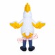 White & Yellow Bird Mascot Costume White & Yellow Bird Mascot Costume
