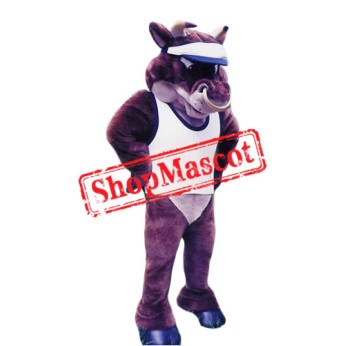 Superb Power Bulldog Mascot Costume