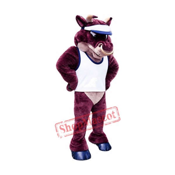 Superb Power Bulldog Mascot Costume