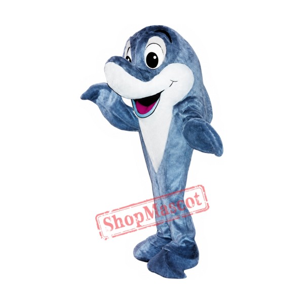 Friendly Lightweight Dolphin Mascot Costume Friendly Lightweight Dolphin Mascot Costume