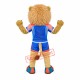 Friendly College Lion Mascot Costume Friendly College Lion Mascot Costume