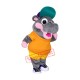 Friendly College Hippo Mascot Costume Friendly College Hippo Mascot Costume