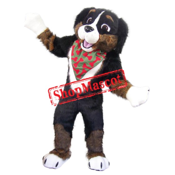 Superb Friendly Brown Dog Mascot Costume