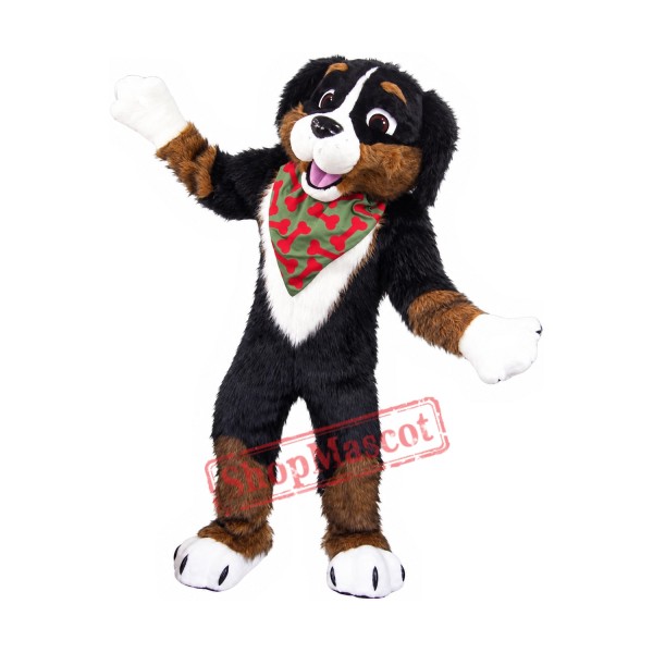 Superb Friendly Brown Dog Mascot Costume