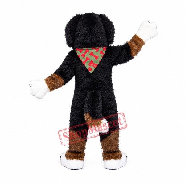 Superb Friendly Brown Dog Mascot Costume Superb Friendly Brown Dog Mascot Costume