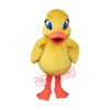 Realistic Yellow Duck Mascot Costume