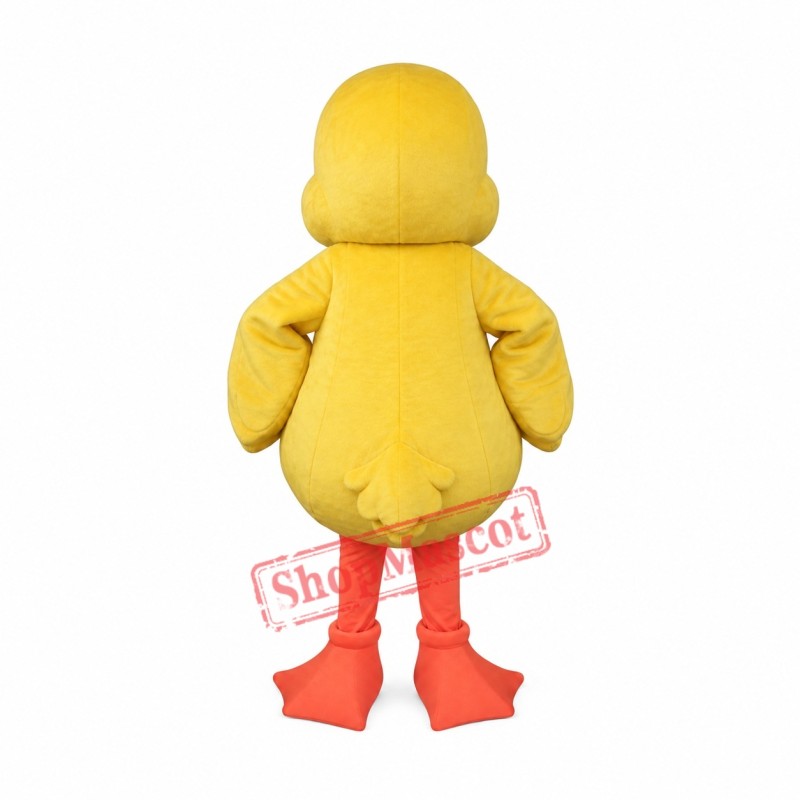 Realistic Yellow Duck Mascot Costume Realistic Yellow Duck Mascot Costume