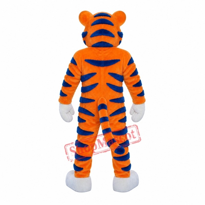 Realistic Friendly Tiger Mascot Costume Realistic Friendly Tiger Mascot Costume