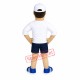 Healthy Running Man Mascot Costume Healthy Running Man Mascot Costume