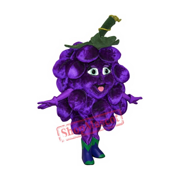 Superb Grape Mascot Costume