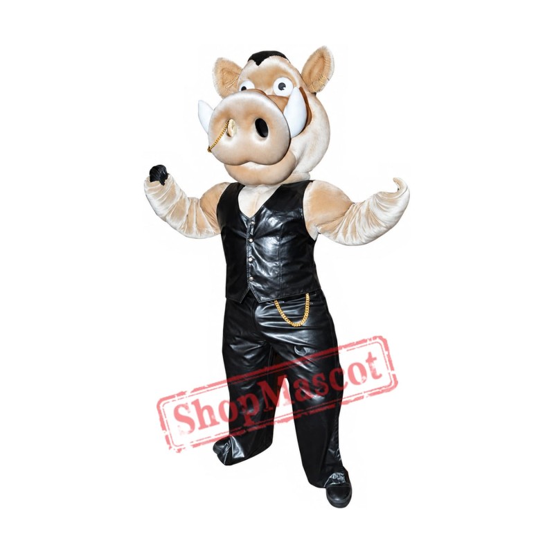 Power Wild Boar Mascot Costume