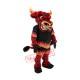 Power Red Bull Mascot Costume Power Red Bull Mascot Costume