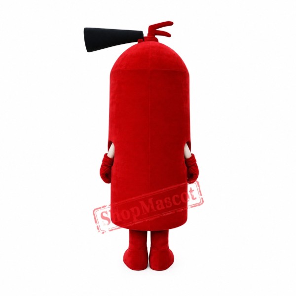 Professional Fire Extinguisher Mascot Costume Professional Fire Extinguisher Mascot Costume
