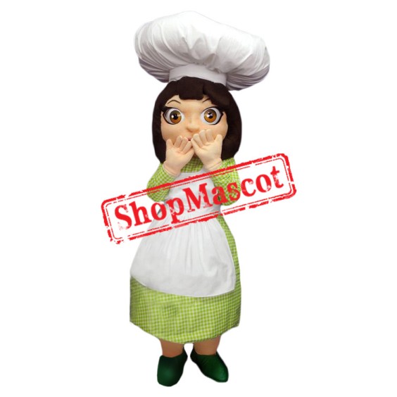 Superb Female Chef Mascot Costume