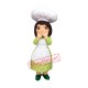 Superb Female Chef Mascot Costume Superb Female Chef Mascot Costume