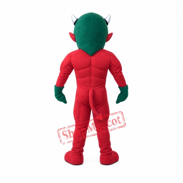 Halloween Red Devil Mascot Costume Halloween Red Devil Mascot Costume