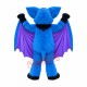 Blue Bat Mascot Costume Blue Bat Mascot Costume
