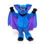 Blue Bat Mascot Costume