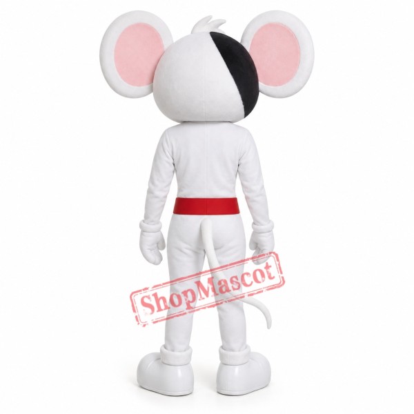 Danger Mouse Mascot Costume Danger Mouse Mascot Costume