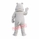 Professional Grey Bulldog Mascot Costume Professional Grey Bulldog Mascot Costume