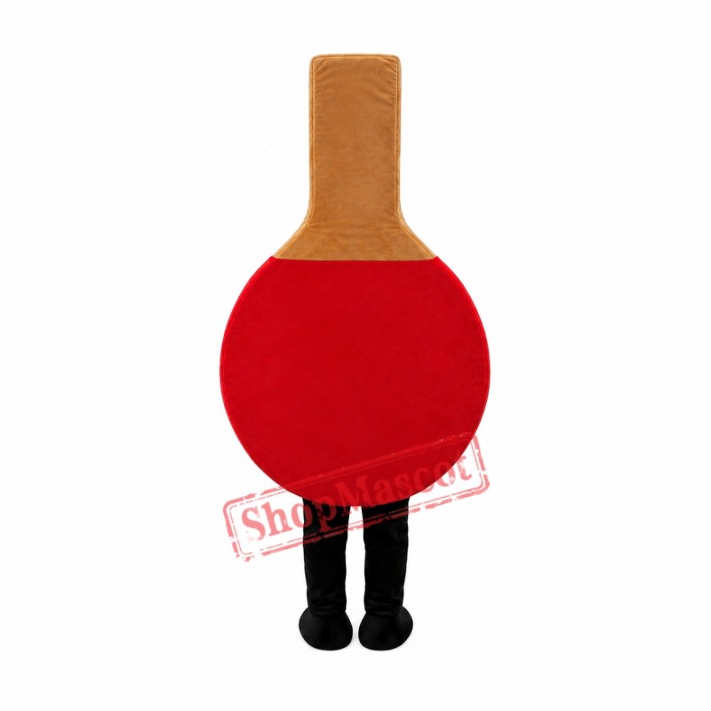Ping Pong Paddle Mascot Costume Ping Pong Paddle Mascot Costume