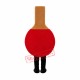 Ping Pong Paddle Mascot Costume Ping Pong Paddle Mascot Costume