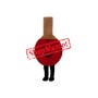 Ping Pong Paddle Mascot Costume