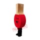 Ping Pong Paddle Mascot Costume Ping Pong Paddle Mascot Costume