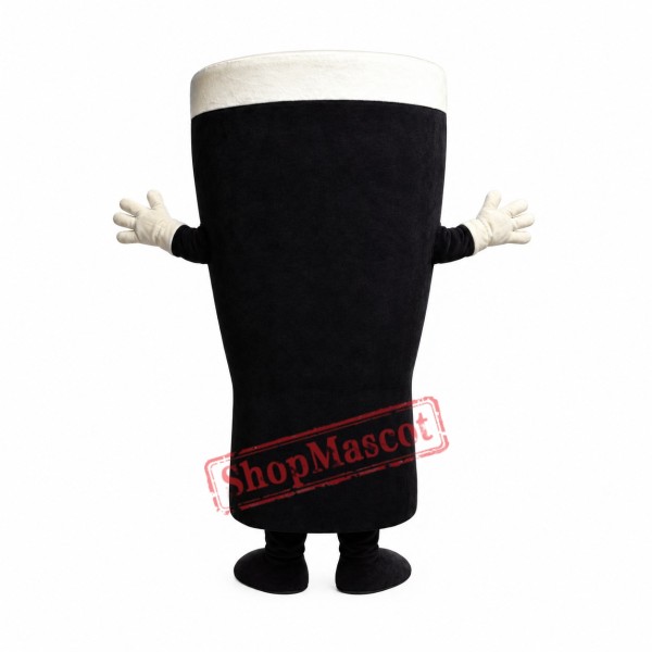 Happy Coffee Cup Mascot Costume Happy Coffee Cup Mascot Costume