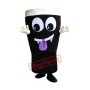 Happy Coffee Cup Mascot Costume