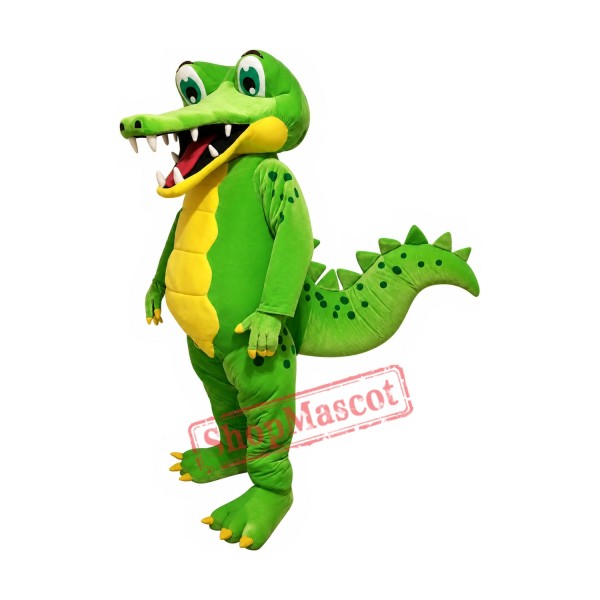 Friendly Lightweight Crocodile Mascot Costume