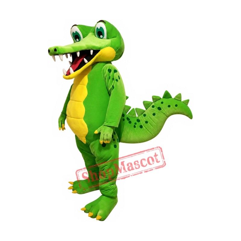 Friendly Lightweight Crocodile Mascot Costume Friendly Lightweight Crocodile Mascot Costume