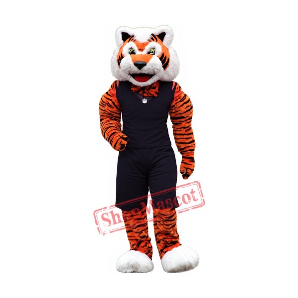 Friendly Sport Tiger Mascot Costume Friendly Sport Tiger Mascot Costume