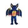 Fierce Blue Bat Mascot Costume