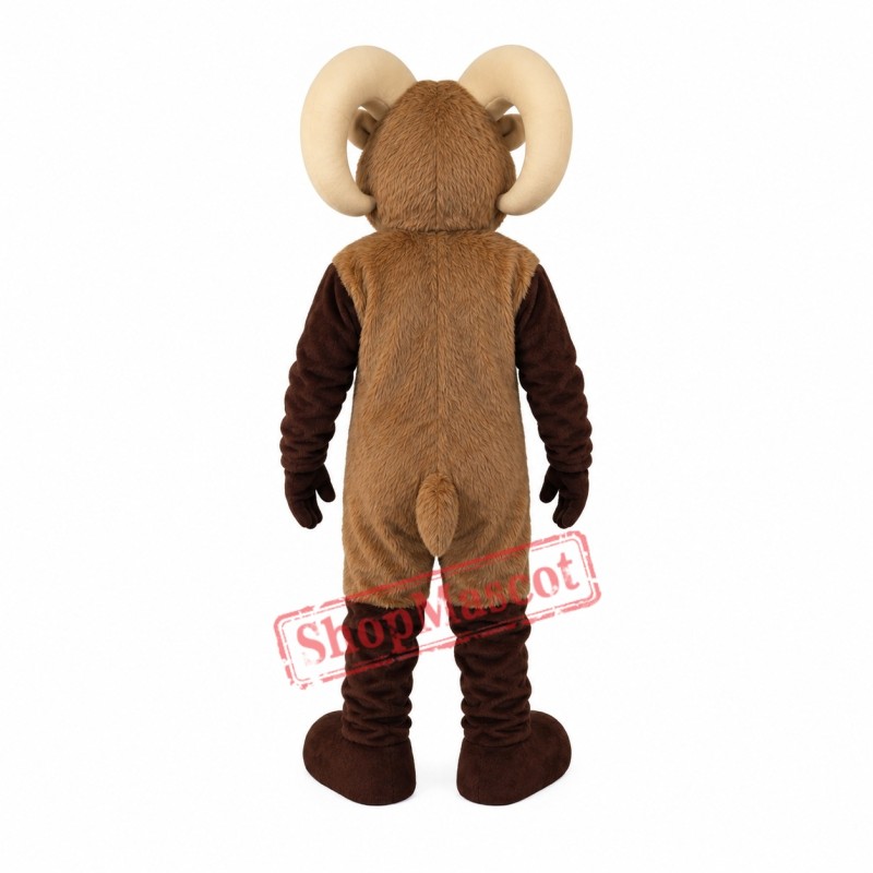 Superb Lightweight Ram Mascot Costume Superb Lightweight Ram Mascot Costume