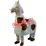Two-Man White Horse Mascot Costume