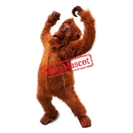 Superb Orangutan Mascot Costume