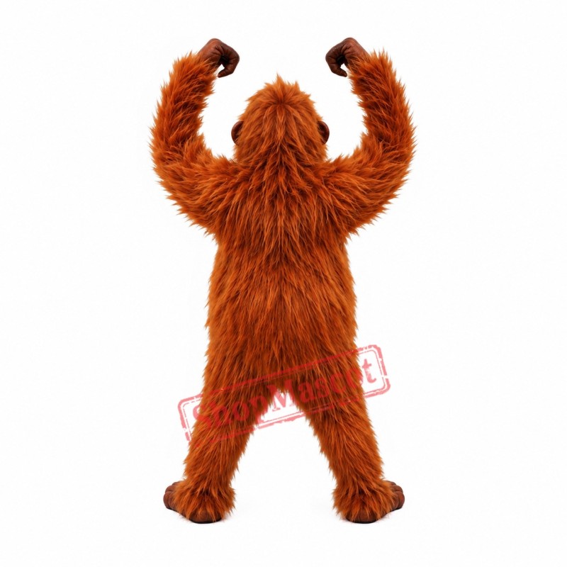 Superb Orangutan Mascot Costume Superb Orangutan Mascot Costume
