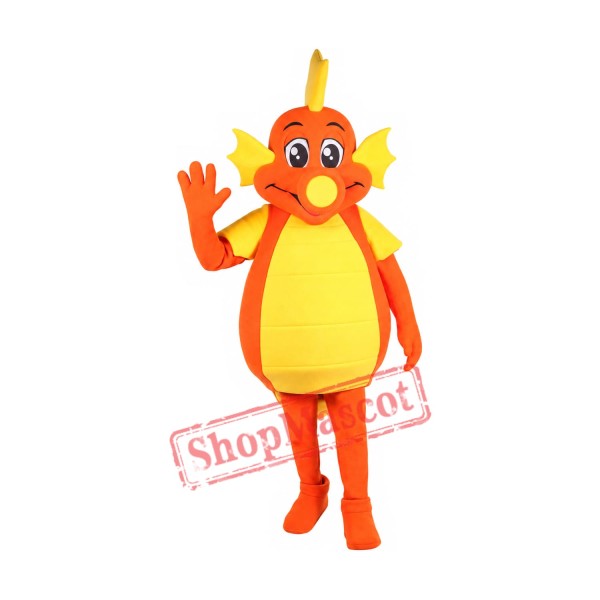 Coral Seahorse Mascot Costume