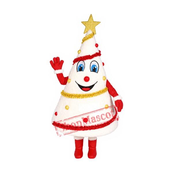 Superb Happy Christmas Tree Mascot Costume