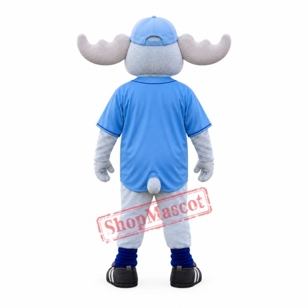 Sport College Moose Mascot Costume Sport College Moose Mascot Costume