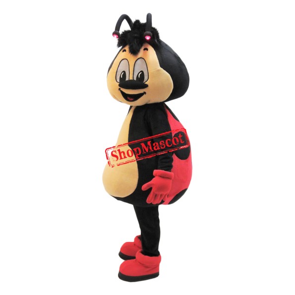 Friendly Ladybug Mascot Costume