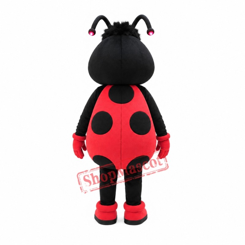 Friendly Ladybug Mascot Costume