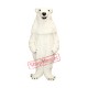 Friendly White Polar Bear Mascot Costume Friendly White Polar Bear Mascot Costume
