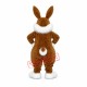 Happy Lightweight Brown Rabbit Mascot Costume Happy Lightweight Brown Rabbit Mascot Costume