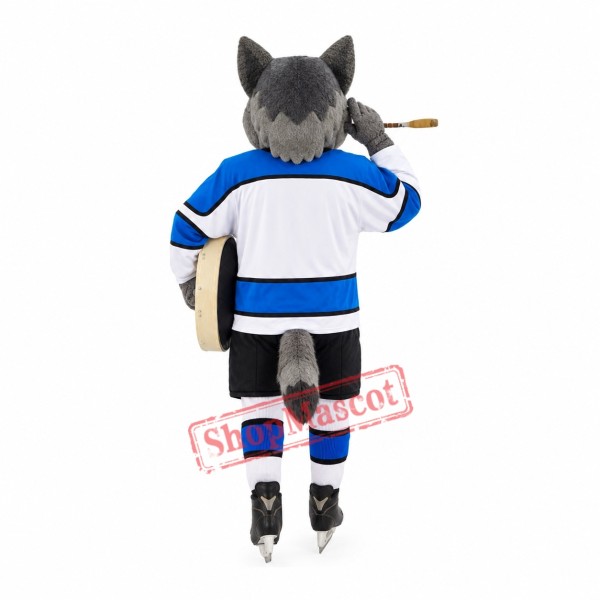 Fierce College Wolf Mascot Costume