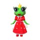 Friendly Female Frog Mascot Costume Friendly Female Frog Mascot Costume