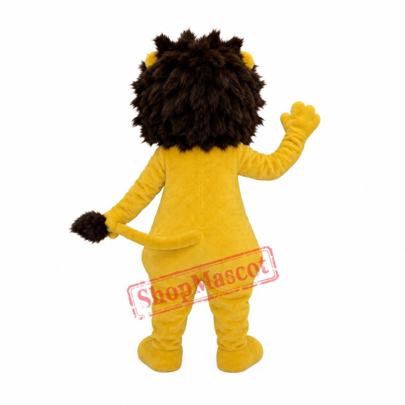 Friendly Little Lion Mascot Costume Friendly Little Lion Mascot Costume