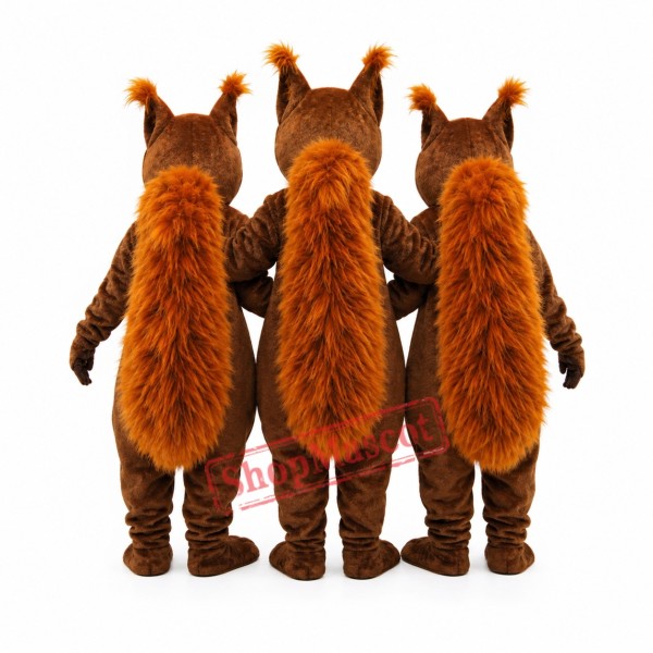 Lovely Single Squirrel Mascot Costume Lovely Single Squirrel Mascot Costume
